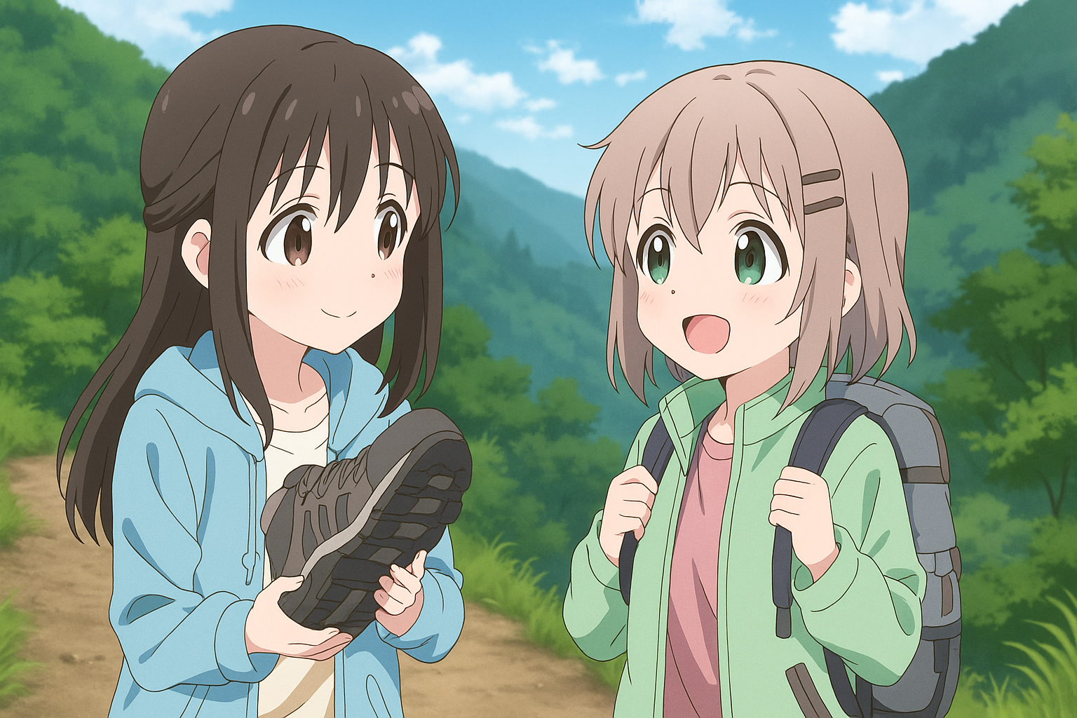 ワークマン女子向けトレッキングシューズ