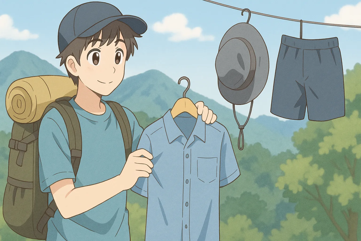 低山向け夏登山の服装選び