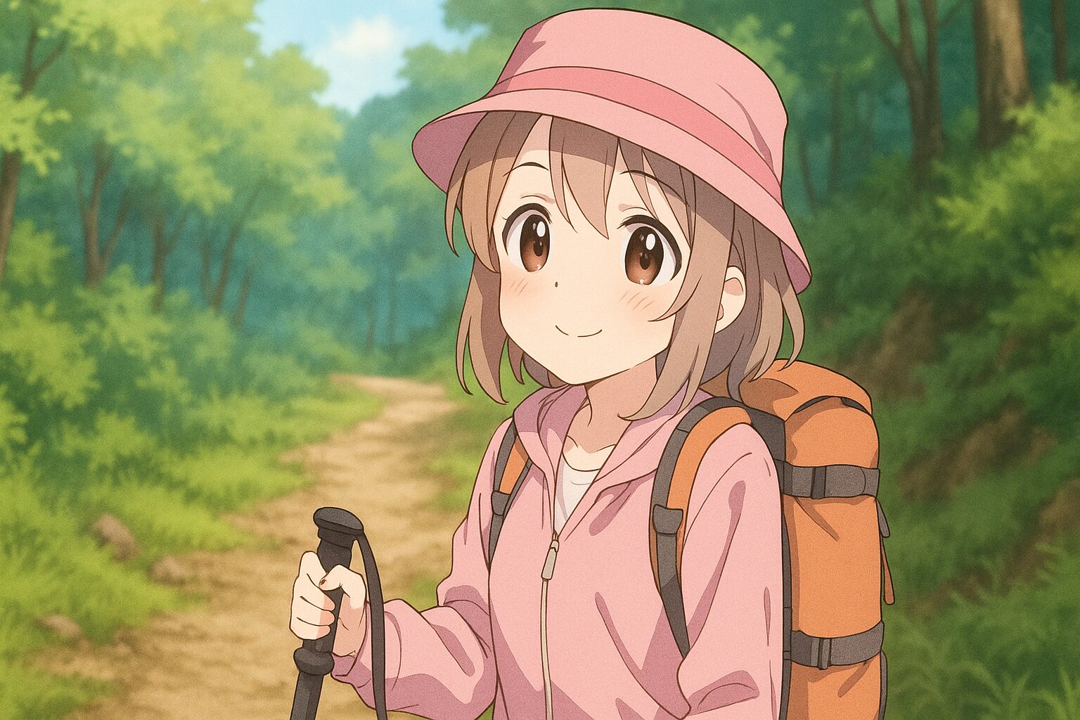 筑波山登山の様子