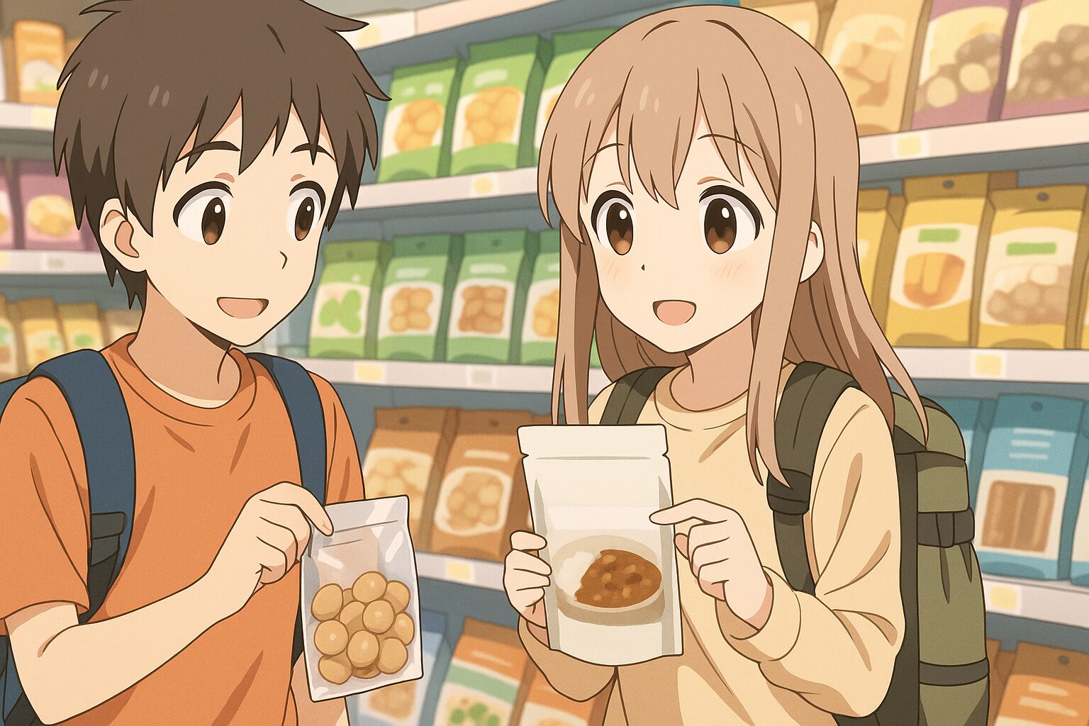 登山用の行動食（スティックパン）