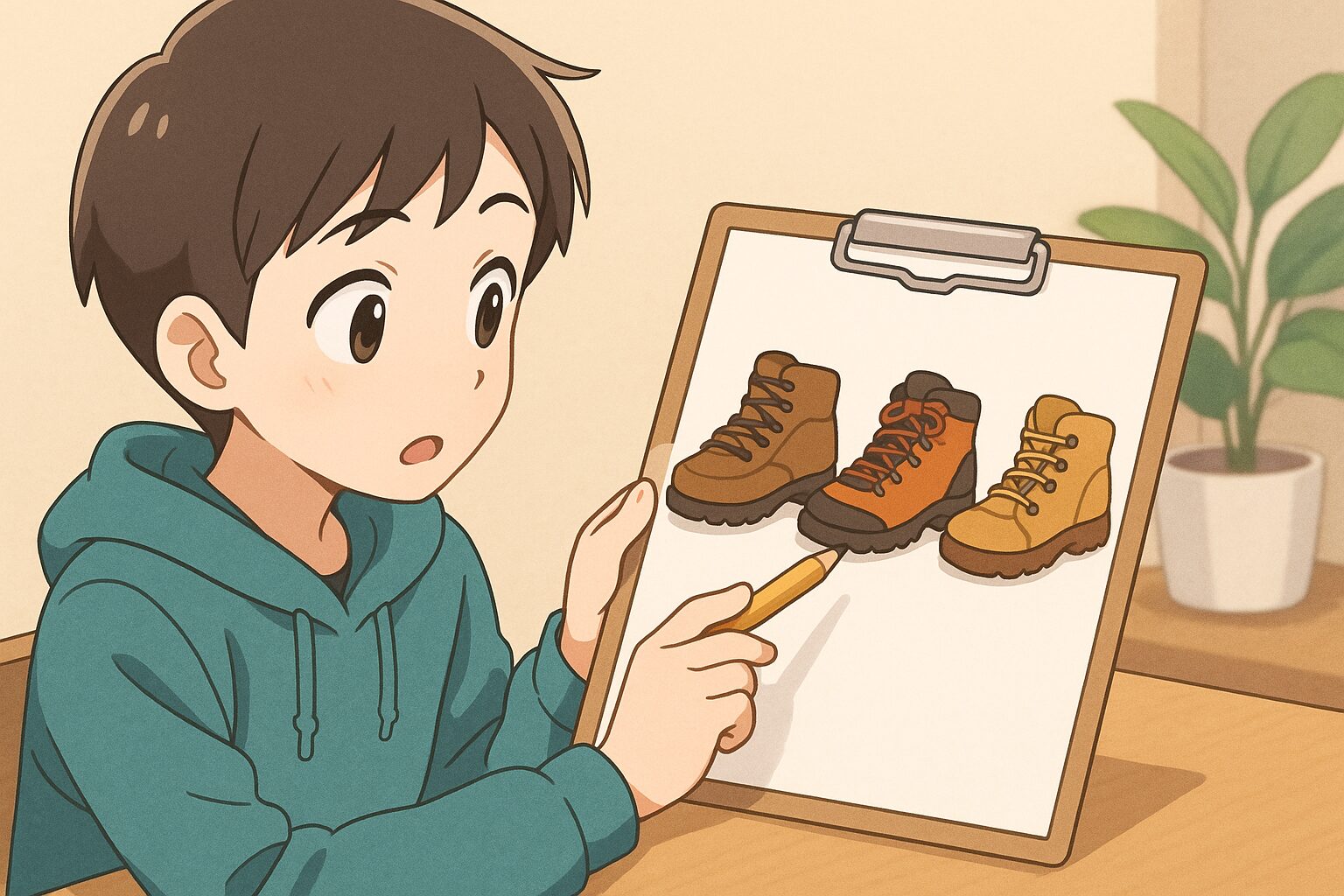レディース登山靴 比較画像