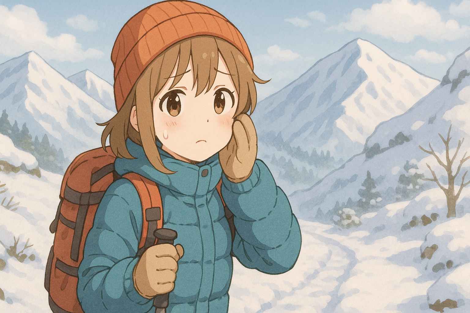 登山用ダウンジャケット選びのイメージ